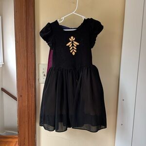 Frozen Anna Dress with Cape